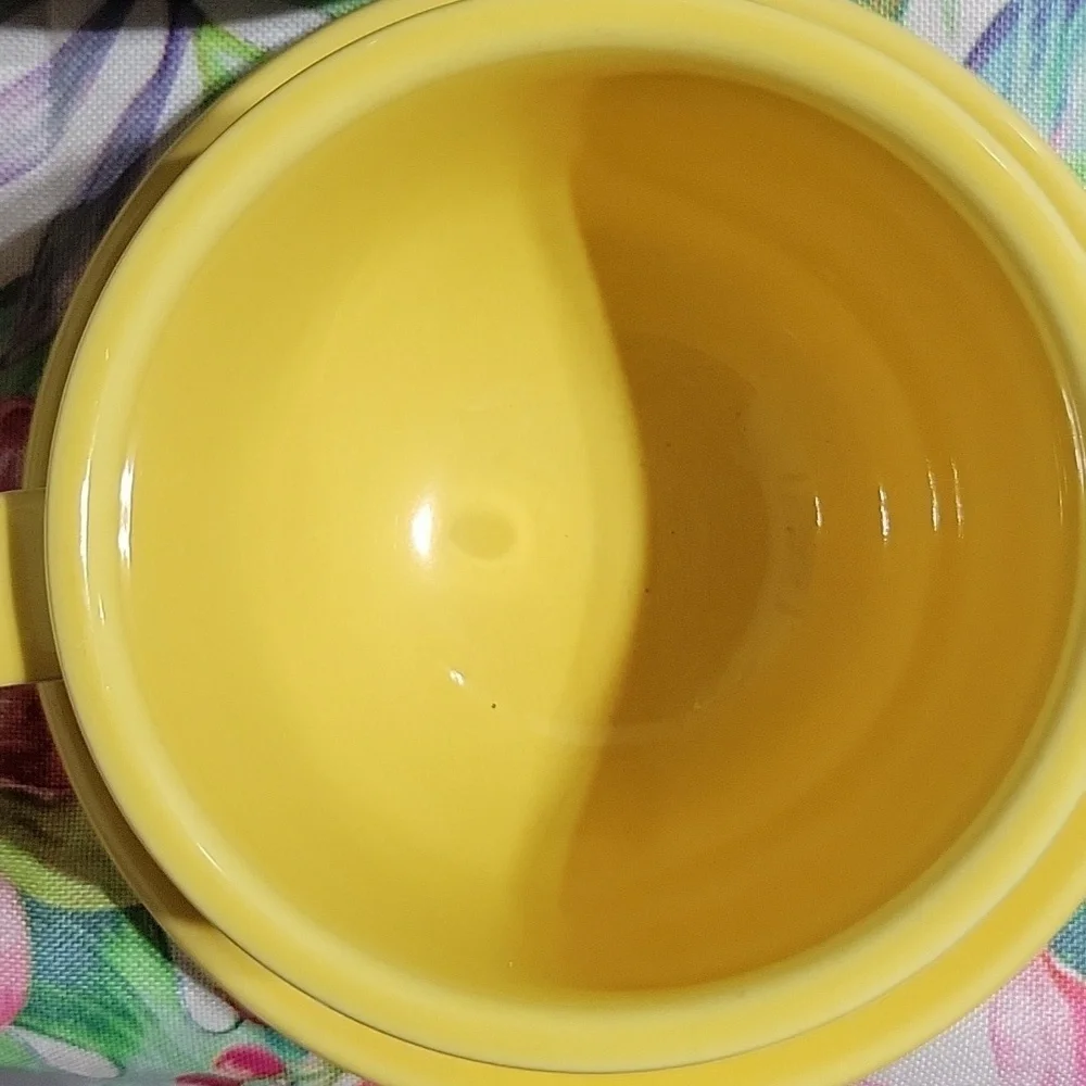 Fiesta Jumbo Mug & Jumbo Saucer Set Sunflower P86